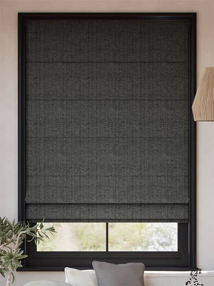Rydal Graphite Roman Blind thumbnail image