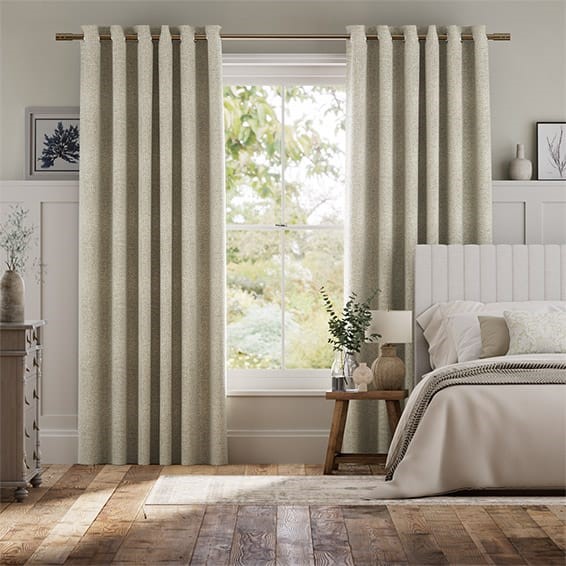 Sahara Chenille Weave Driftwood Curtains