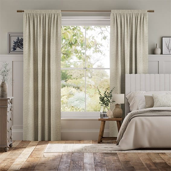 Sahara Chenille Weave Driftwood Curtains