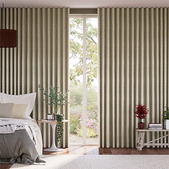 Sahara Chenille Weave Stone Curtains