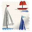 Sail Away Nautical Curtains sample image