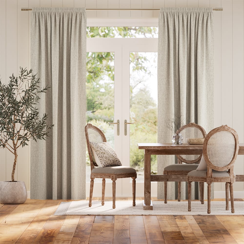 Salcombe Chenille Beige Curtains thumbnail image