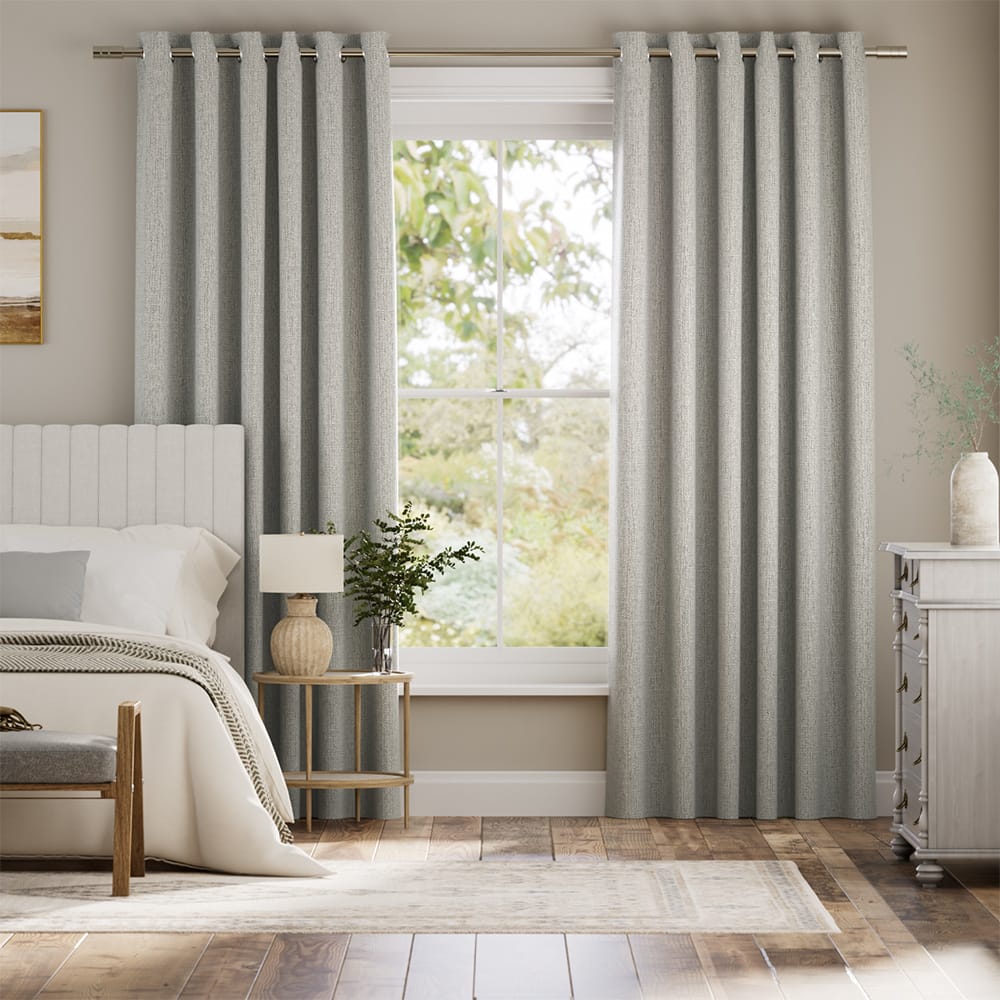 Salcombe Chenille Nickel Curtains thumbnail image