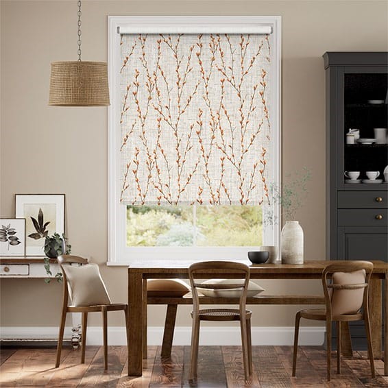 Salice Trail Tangerine Roller Blind