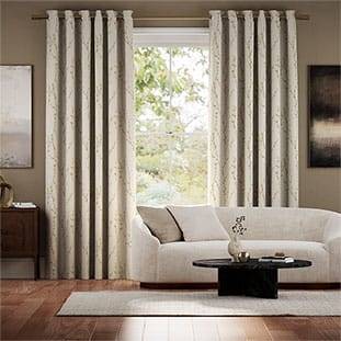 Salice Trail Mustard Curtains thumbnail image