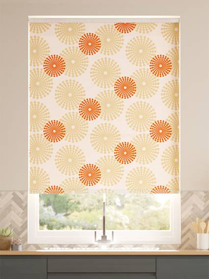 Twist2Go Salina Orange Roller Blind thumbnail image