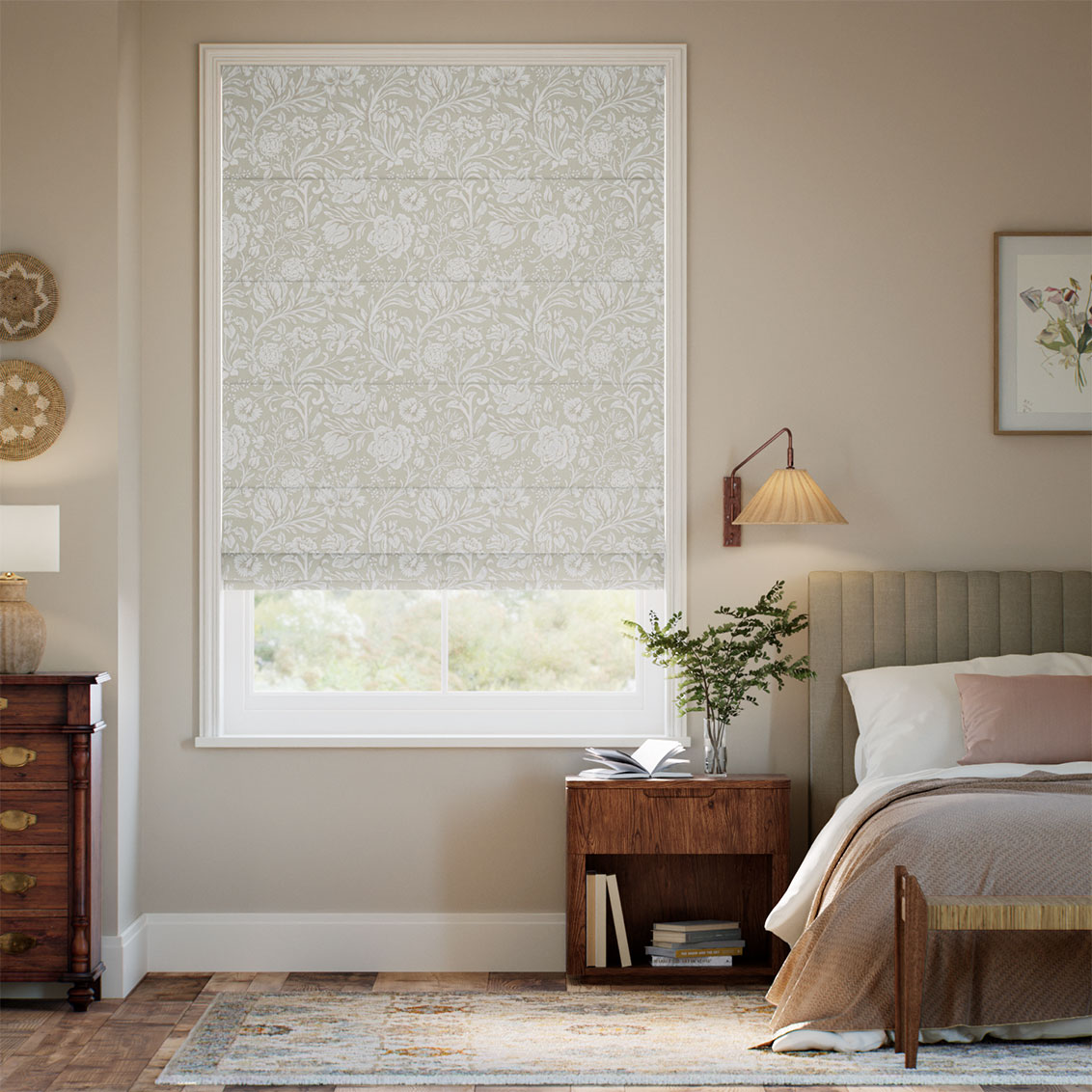 Sambourne Sand Roman Blind
