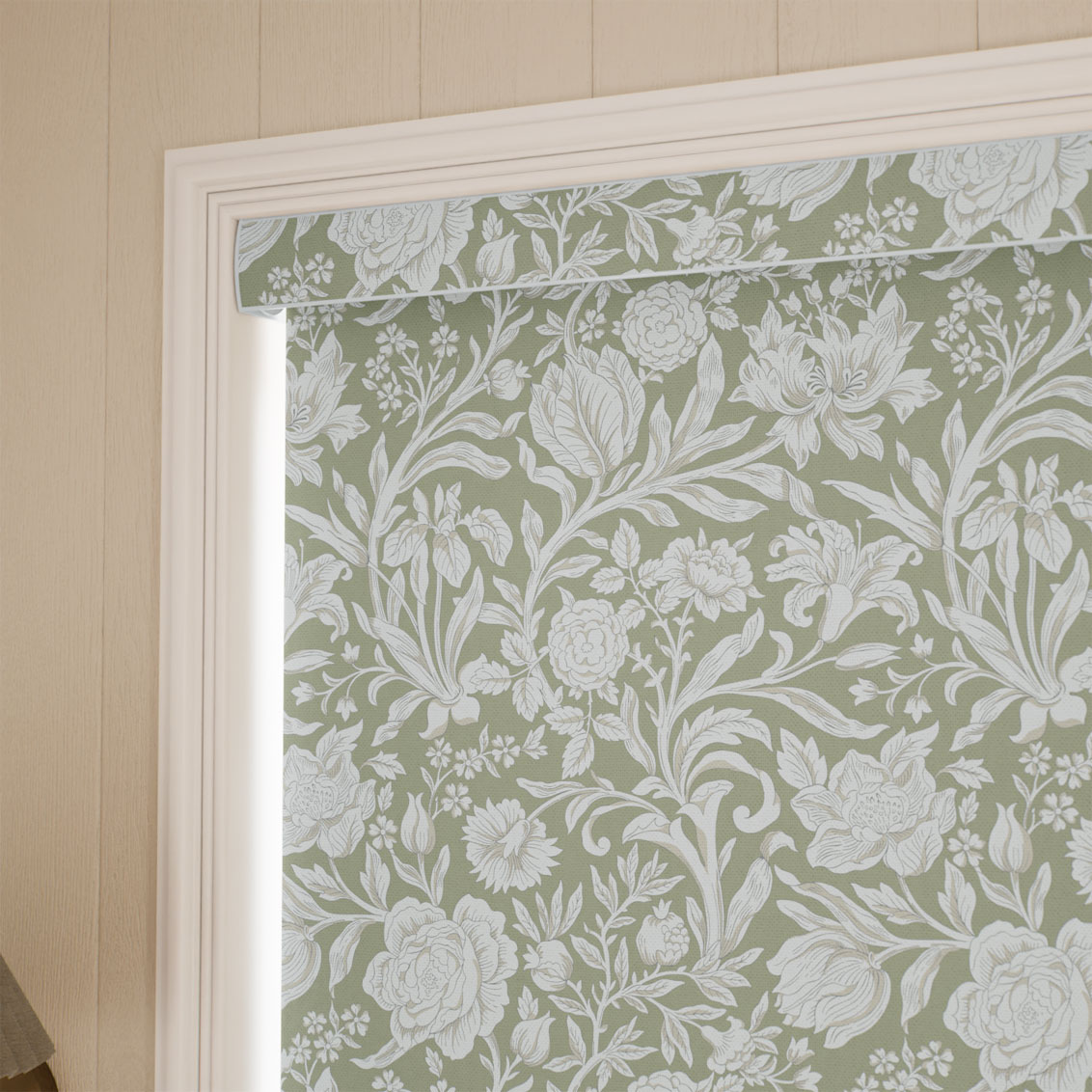 Sambourne Soft Olive Roller Blind