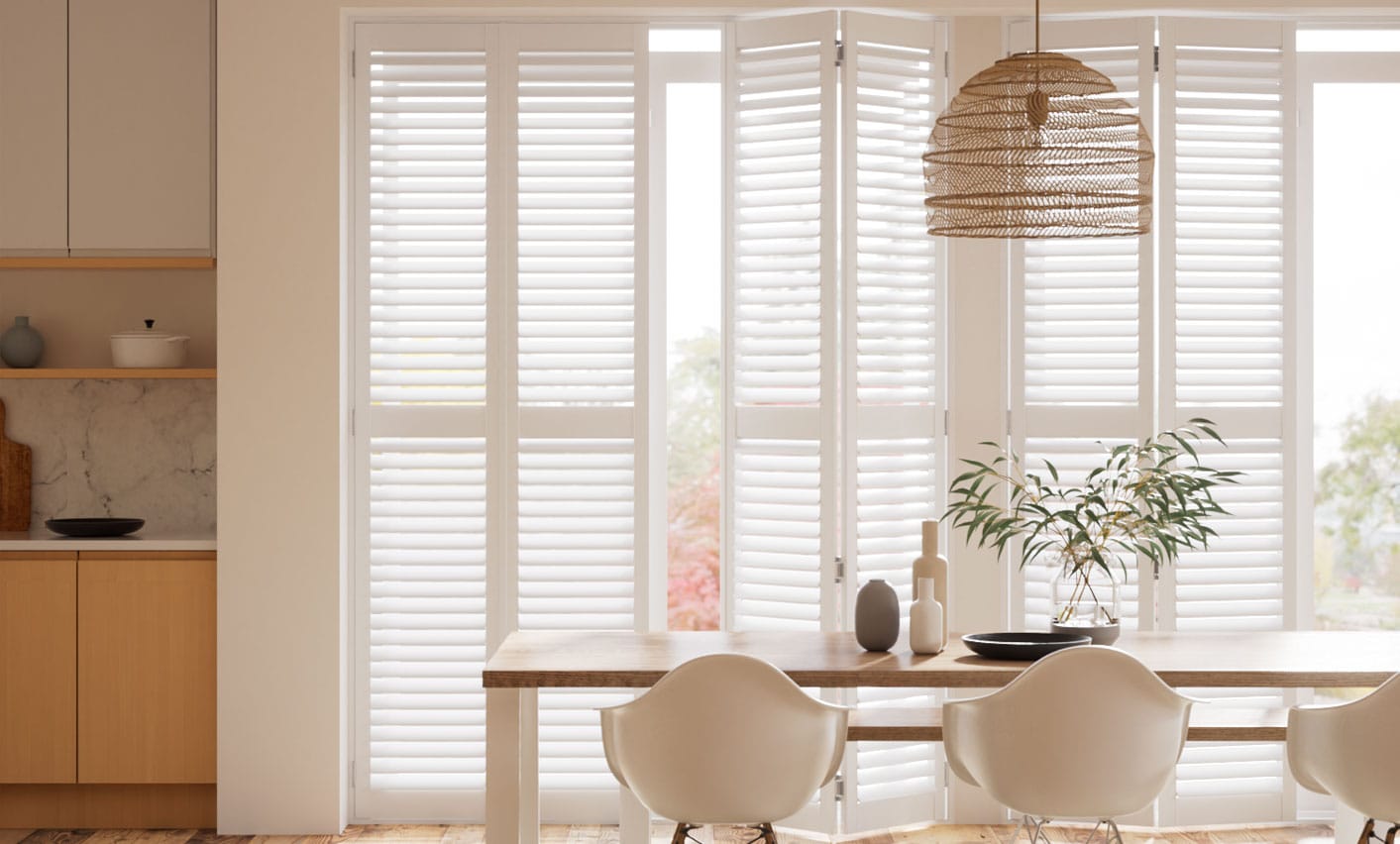 San Jose Premium Asphalt Grey Shutter Blinds