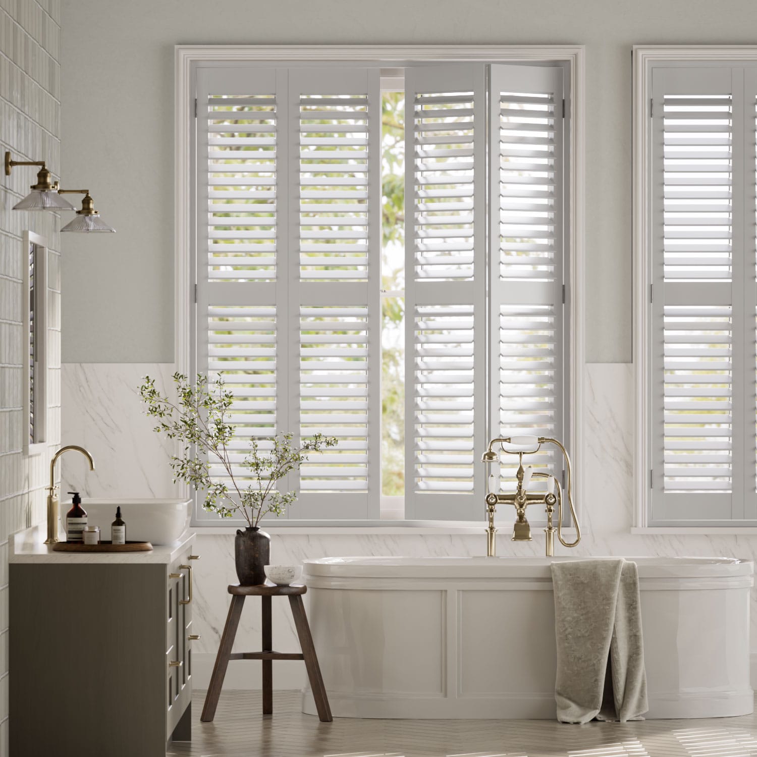 Blinds and clearance shutters