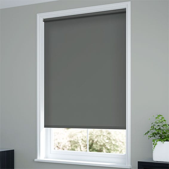 Santiago Blackout Anchor Grey Roller Blind