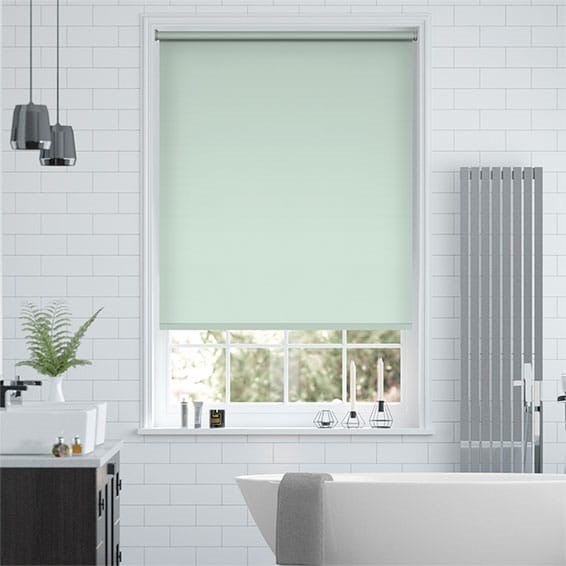 Santiago Blackout Celeste Blue Roller Blind