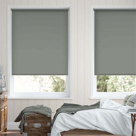 Santiago Blackout Chelsea Grey Roller Blind