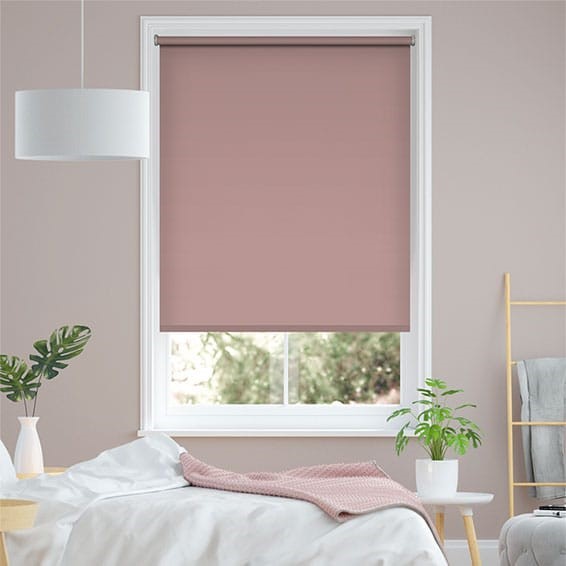 Santiago Blackout Rosebay Roller Blind