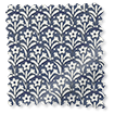 Scallops Stormy Blue Roller Blind sample image
