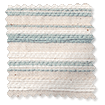 Scandinavia Stripe Aqua Roman Blind swatch image