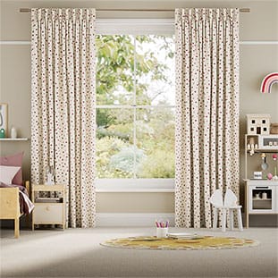 Scattered Hearts Pink Curtains thumbnail image