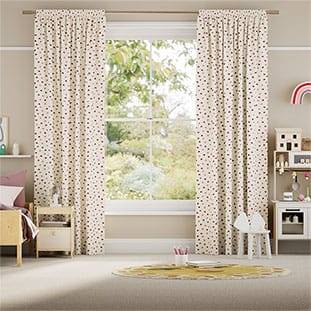 Scattered Hearts Pink Curtains thumbnail image