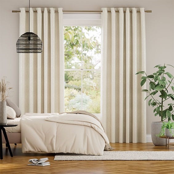 Scintilla Ivory Curtains