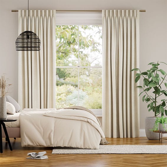 Scintilla Ivory Curtains