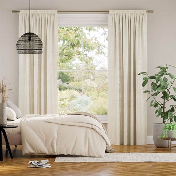 Scintilla Ivory Curtains