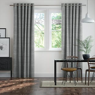 Scribble Cool Grey Curtains thumbnail image