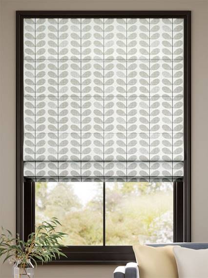 Scribble Stem Grey Roman Blind thumbnail image