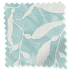 Splash Blackout Sea Kelp Soft Teal Roller Blind swatch image