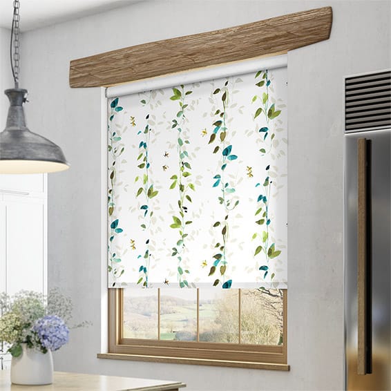 Secret Garden Bluegrass Roller Blind