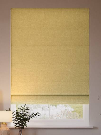 Sedona Blackout Citron Roman Blind thumbnail image