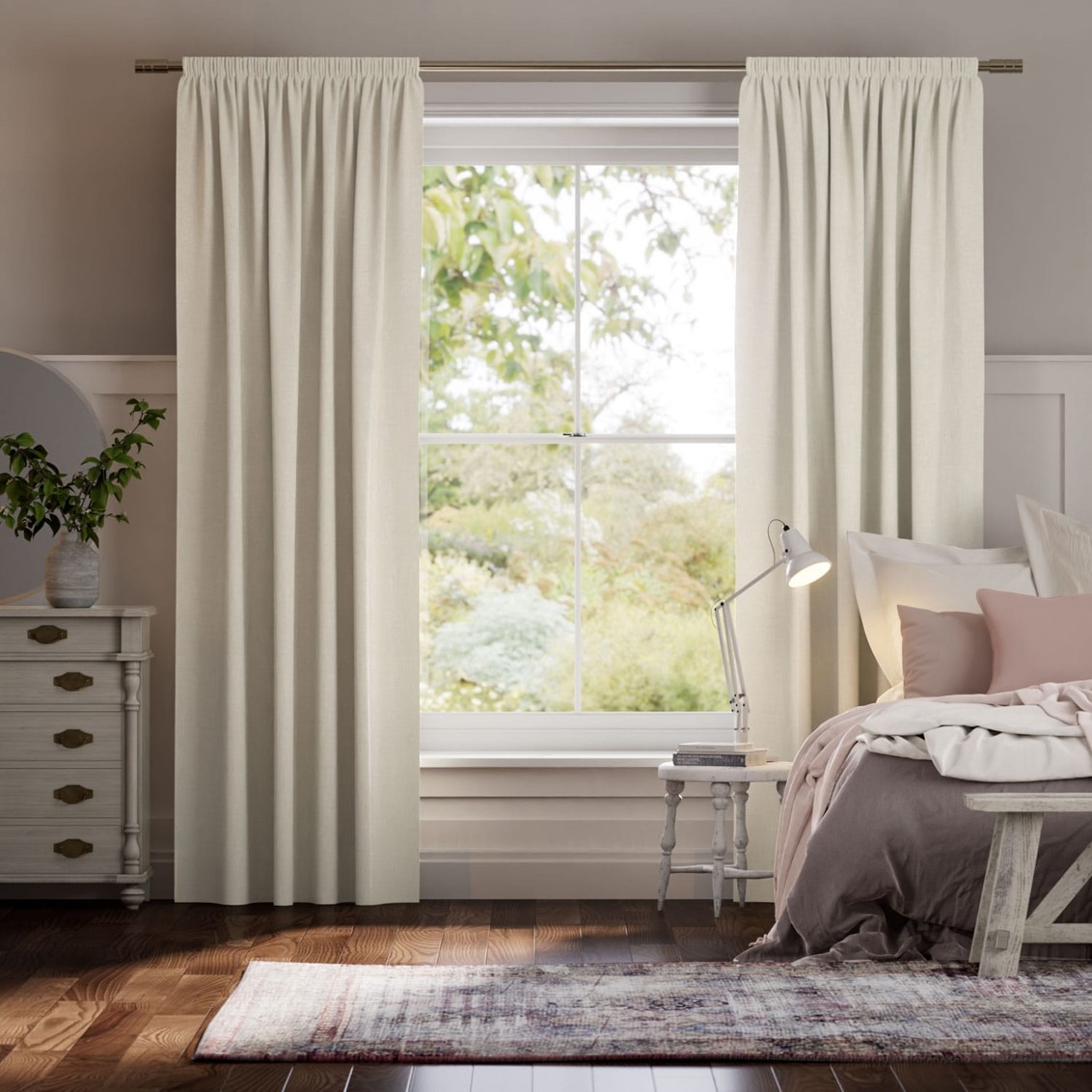 Sedona Blackout Eggshell Curtains