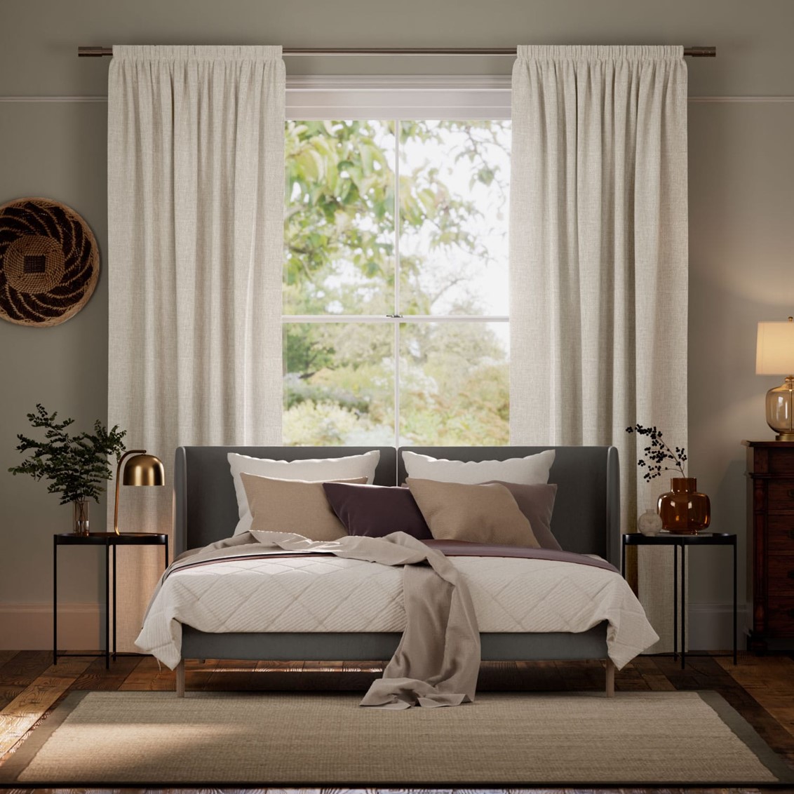 Sedona Blackout Linen Curtains