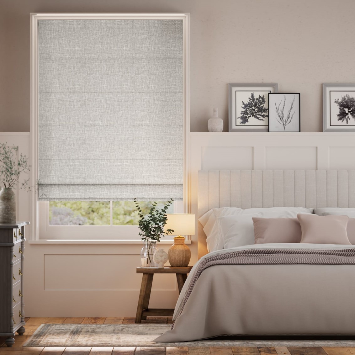 Sedona Blackout Pepper Roman Blind