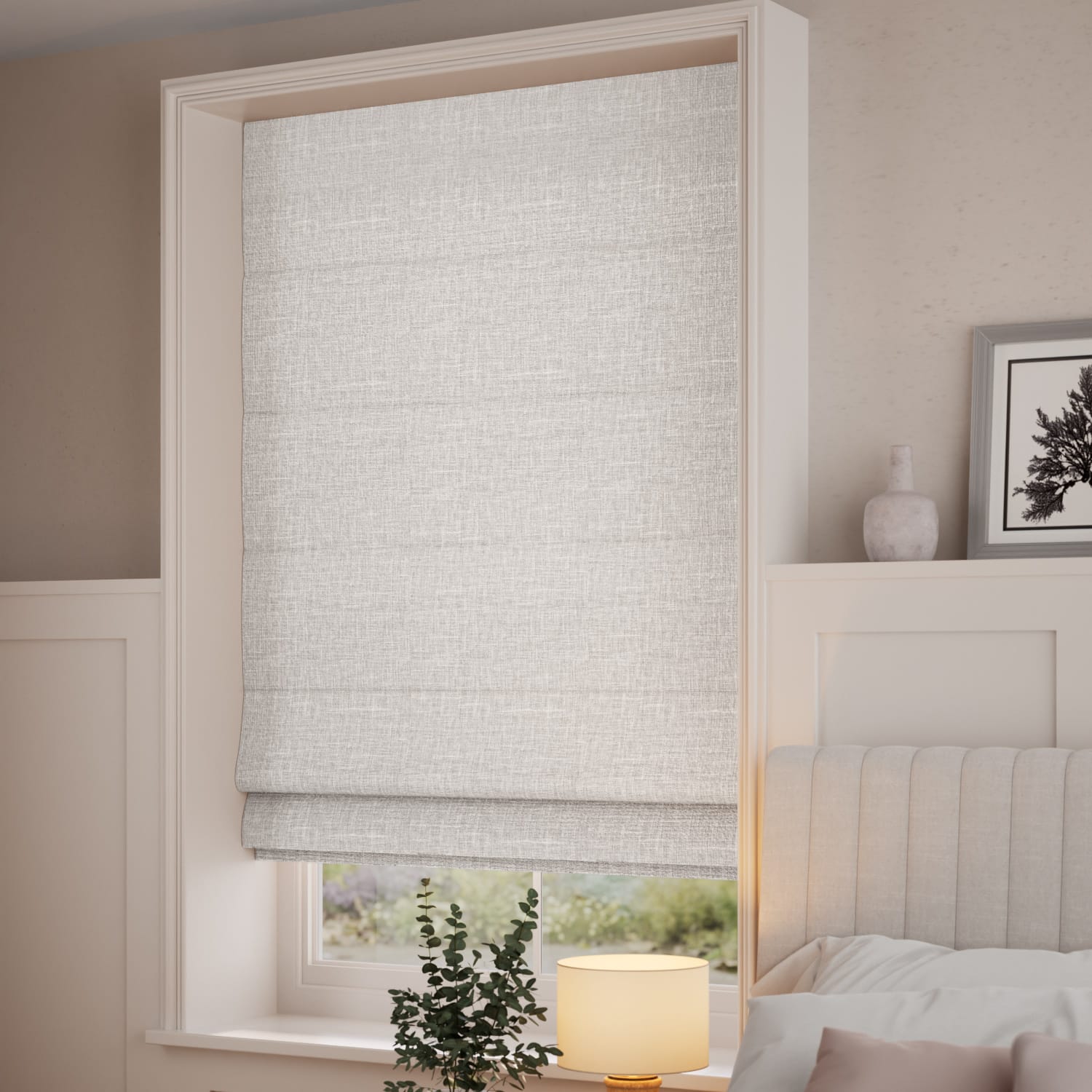 Sedona Blackout Pepper Roman Blind