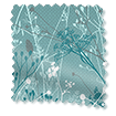 Electric September Meadow Sea Mist Roller Blind swatch image