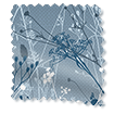 September Meadow Smoke Blue Roller Blind sample image