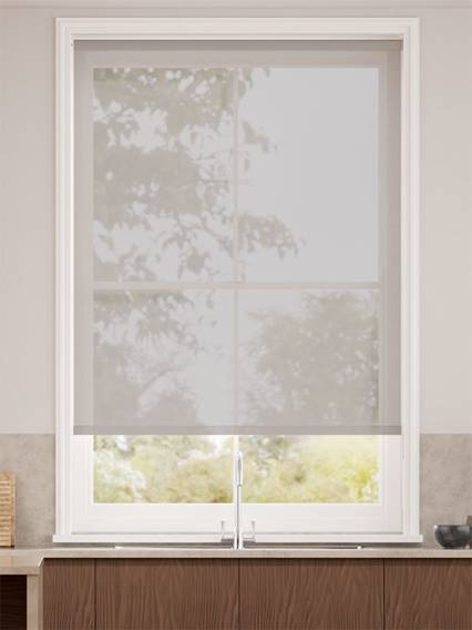 Serenity Grey Voile Roller Blind thumbnail image