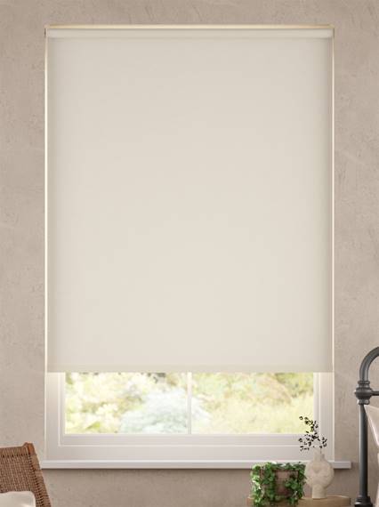 Twist2Go Sevilla Blackout Antique Cream Roller Blind thumbnail image