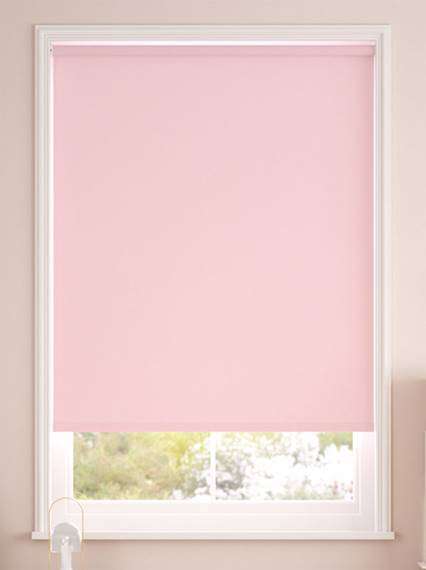 Electric Sevilla Blackout Candyfloss Roller Blind thumbnail image
