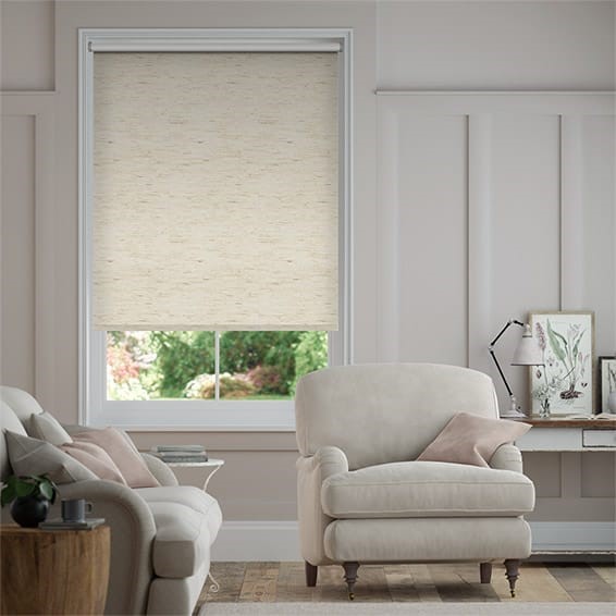 Sevilla Blackout Linen Oatmeal Roller Blind