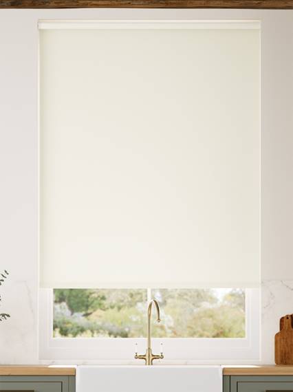 Sevilla Blackout Vanilla Roller Blind thumbnail image