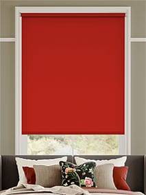 Electric Sevilla Blackout Vivid Red Roller Blind thumbnail image