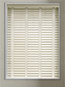 Shaker Cream & Créme Wooden Blind thumbnail image