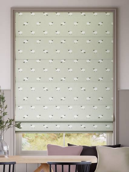 Sheep Pebble Roman Blind thumbnail image