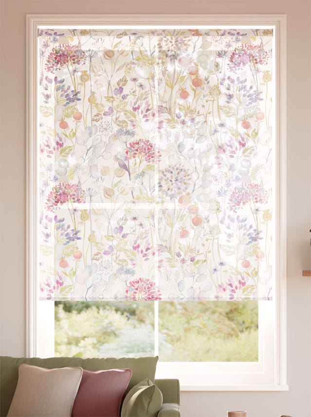 Hedgerow Voile Cream Roller Blind thumbnail image