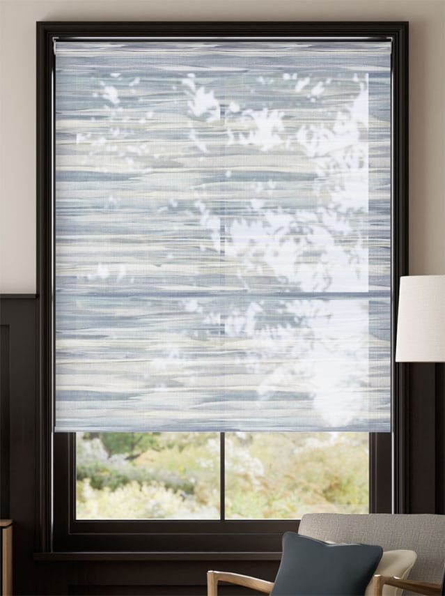 Valerius Voile Sapphire Roller Blind thumbnail image