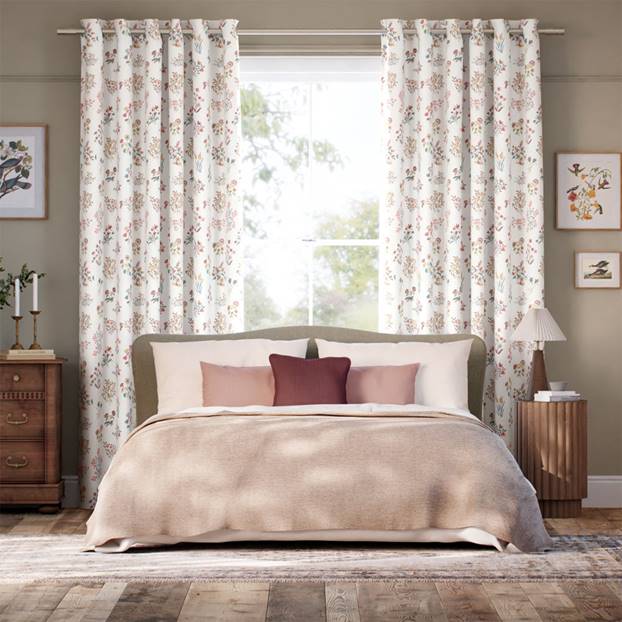 Shepherdly Meadow Ivory Curtains thumbnail image