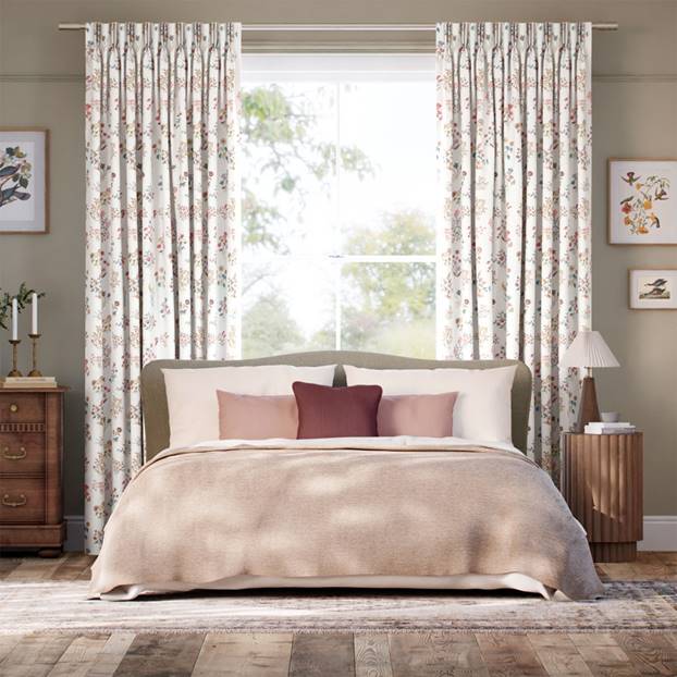 Shepherdly Meadow Ivory Curtains thumbnail image