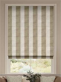 Shoreham Linen Coffee & Cream Roman Blind thumbnail image