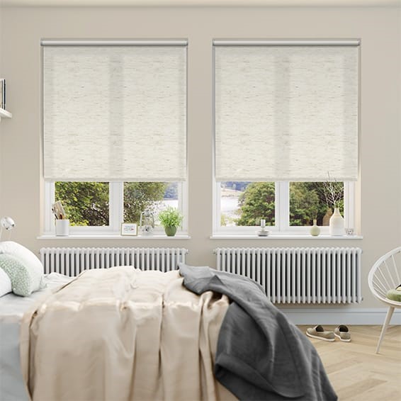 Simplicity Linen Ivory Roller Blind